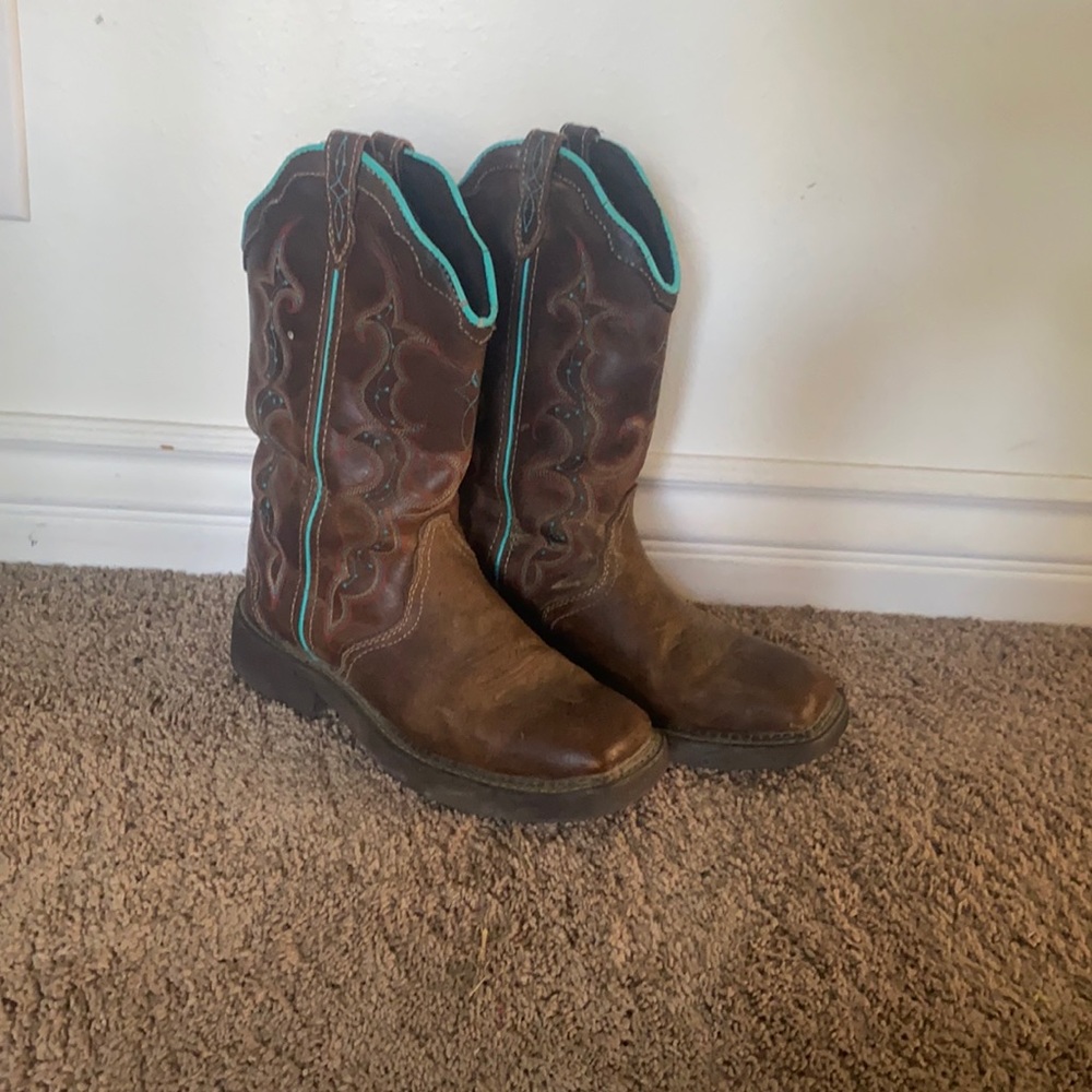 Justtin Gypsy Women's Square Toe Western Boots